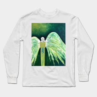 Green Angel Long Sleeve T-Shirt